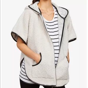 Motherhood maternity faux fur jacket S/M